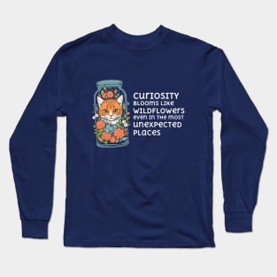 Curious Kitten Long Sleeve T-Shirt